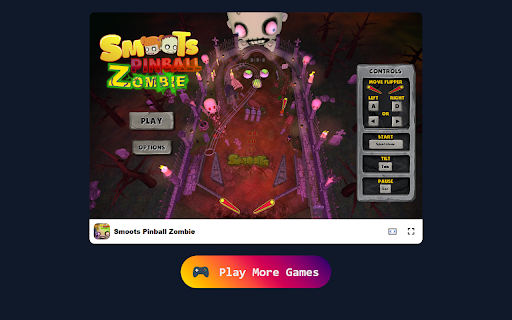 Smoots Pinball Zombie Game - Experience pinball with a spooky twist!