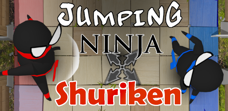 Jumping Ninja Shuriken : two Player game