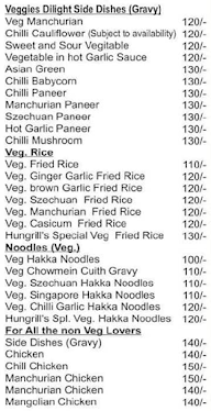 The Hungrill's Chinese Kitchen menu 3