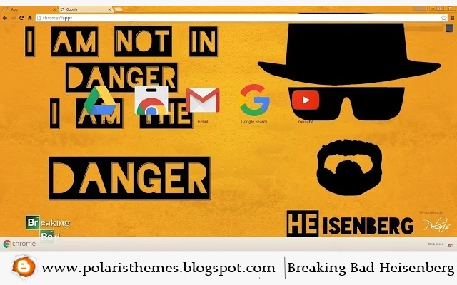 Breaking Bad Heisenberg chrome extension