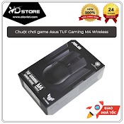 Chuột Chơi Game Không Dây Asus Tuf Gaming M4 Wireless - New Box Chính Hãng, Bh 24 Tháng (Màu Đen)