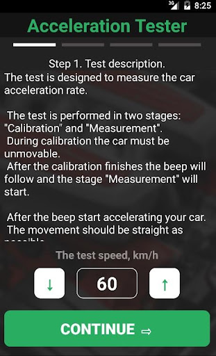 Car Acceleration Measurement