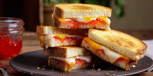 Jam Cheese Grilled Sandwich