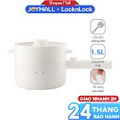 Nồi Điện Đa Năng Locknlock 1.5L Ejp436Ivy Electric Multi Pot - Hàng Chính Hãng, Chống Dính Có Tay Cầm - Joymall