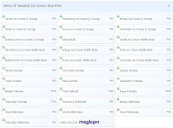 Tawakal Ice Cream And Firni menu 1