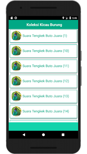 Masteran Tengkek Buto Lengkap