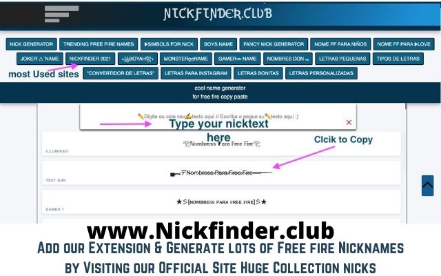 ▷Nickfinder.club꧁Booyah꧂free fire nicknames