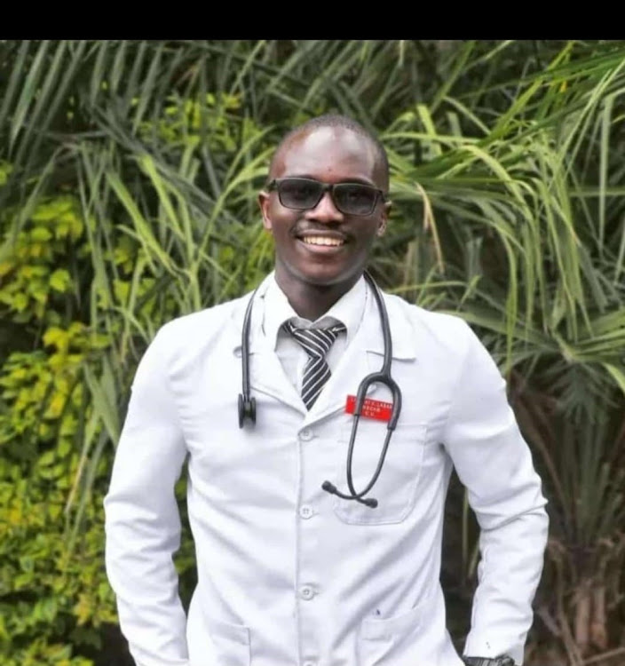Dr. Laban Langat whose body was found in a trench outside Margaret Kenyatta Mother and Baby wing of Rift Valley Provincial General Hospital on December 13.