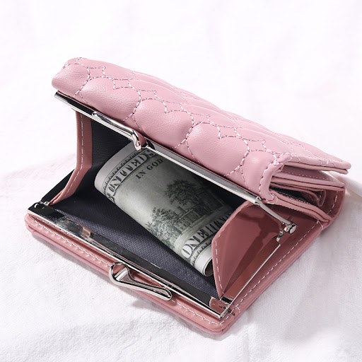 Title 4, Short Chic Embroidery Thread Small Wallet Femal...