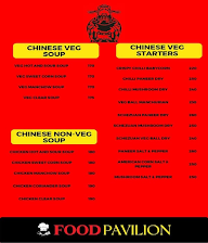 Food Pavillion menu 1