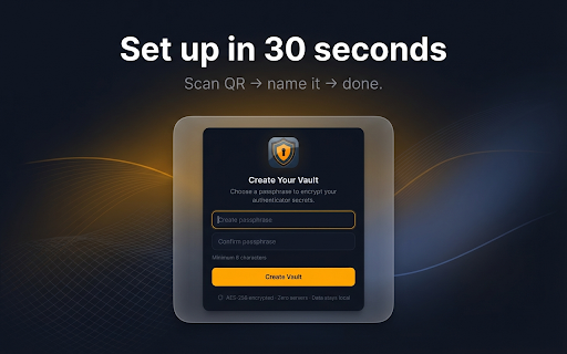 Secure Authenticator — Fast 2FA Vault screenshot 2