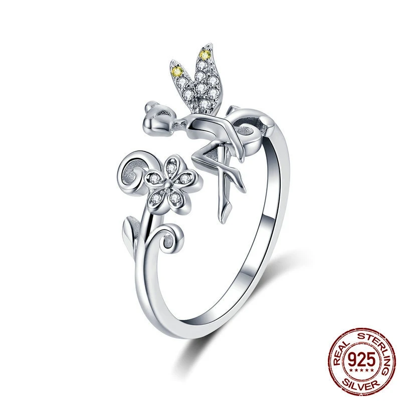 Anel Spring Elf Niche Design com banho de ouro branco. Um acessório elegante e atemporal que realça qualquer look com seu brilho sutil.