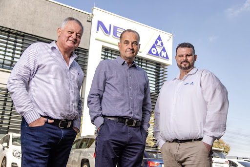 Left to right: Wally Beelders, Executive of Communications Solutions at NEC XON, Brian Tarr Cisco Business Unit Lead at NEC XON and Ian Kruger Engineering Manager Networking at NEC XON.