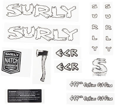 Surly ECR Frame Decal Set - Axe alternate image 0