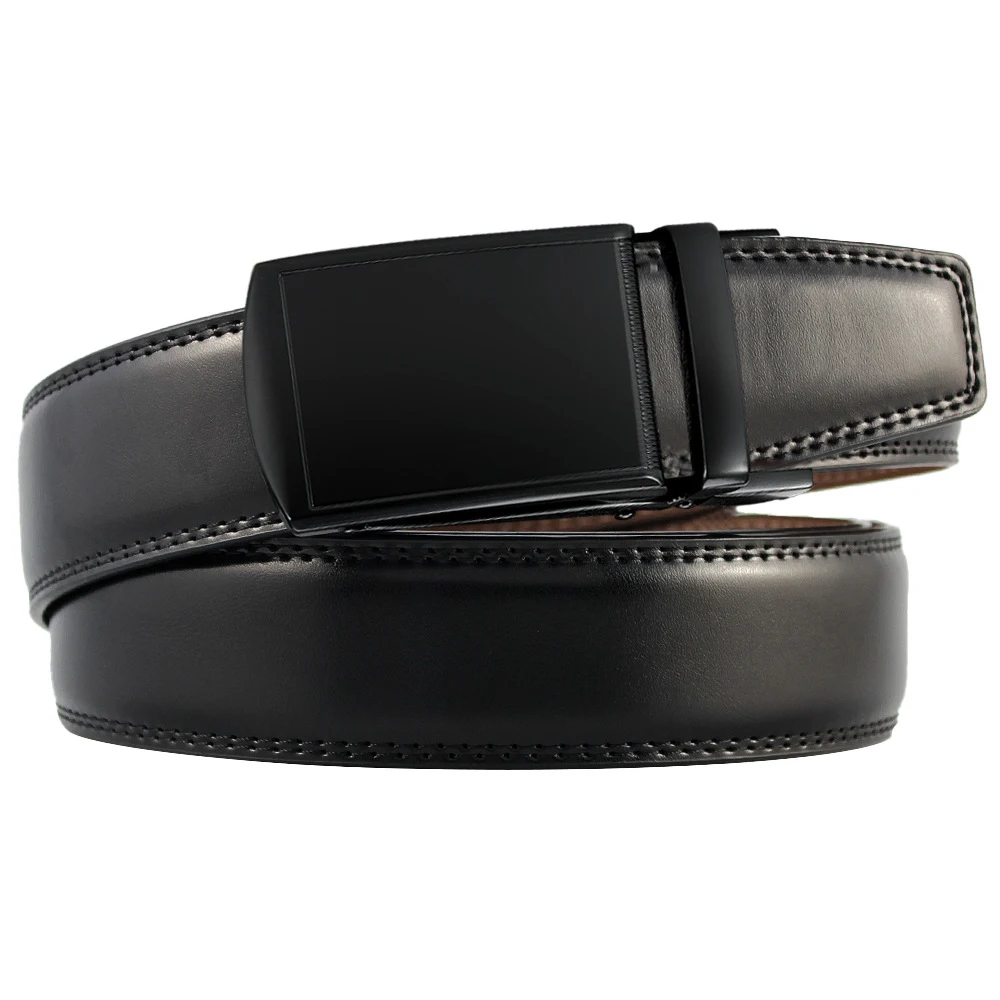 Title 8, Ceinture de pantalon en cuir véritable double f...