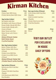 Kirman Kitchen menu 2