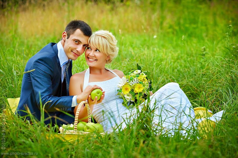 Fotografo di matrimoni Evgeniy Menyaylo (photosvadba). Foto del 23 luglio 2013