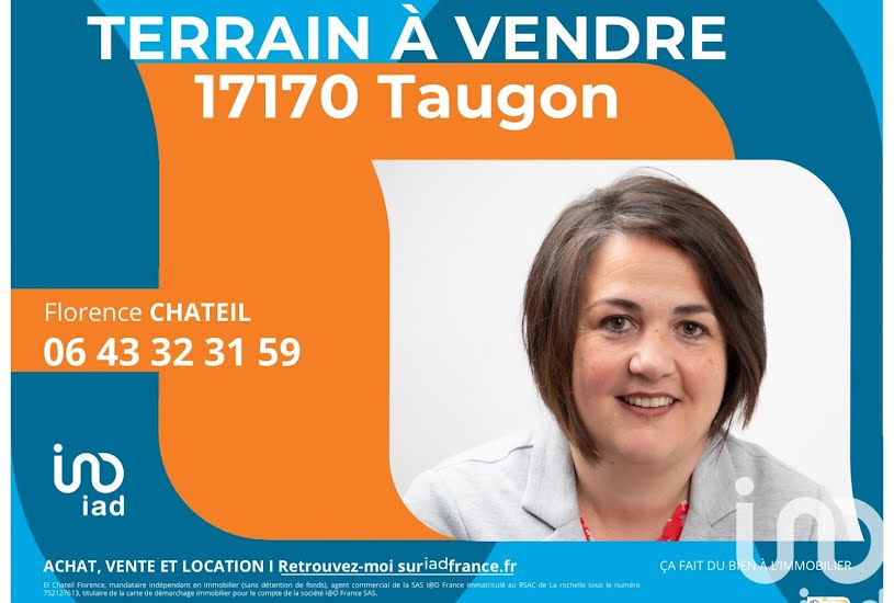  Vente Terrain à bâtir - 771m² à Taugon (17170) 