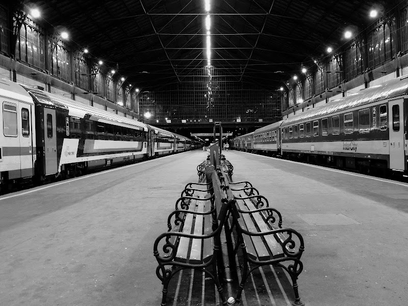 Stazione dei treni Budapest di renzo brazzolotto