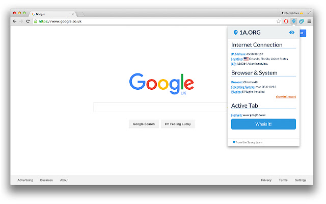 IP Address Lookup & Domain Whois