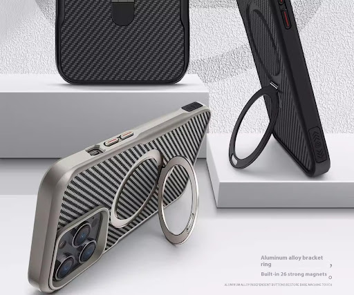 Title 17, Carbon Fiber Magnetic Bracket Drop-resistant Pr...