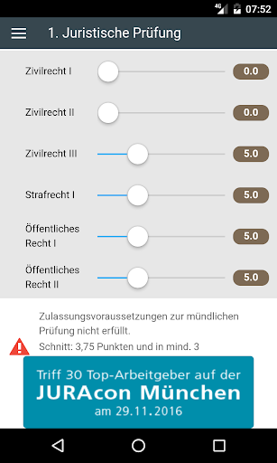 Legalhead Jura Examensrechner
