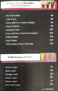 Manav's Cafe & Restaurant menu 1