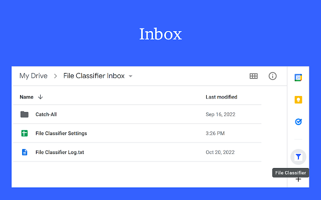 File Classifier screenshot 1