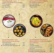 Chettinad Tiffun menu 2