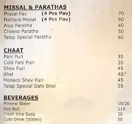 TALAP- The Flavoured Tea menu 2