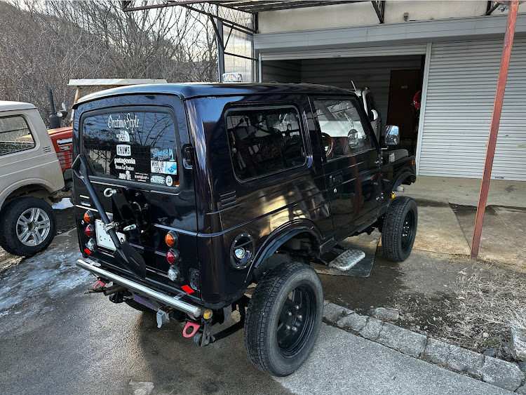 ジムニーの2月もよろしくお願いします・大寒波・DIY・洗車に関するカスタム事例の投稿画像1枚目