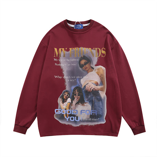 Title 11, Mens character printed loose sweatshirt, offer...