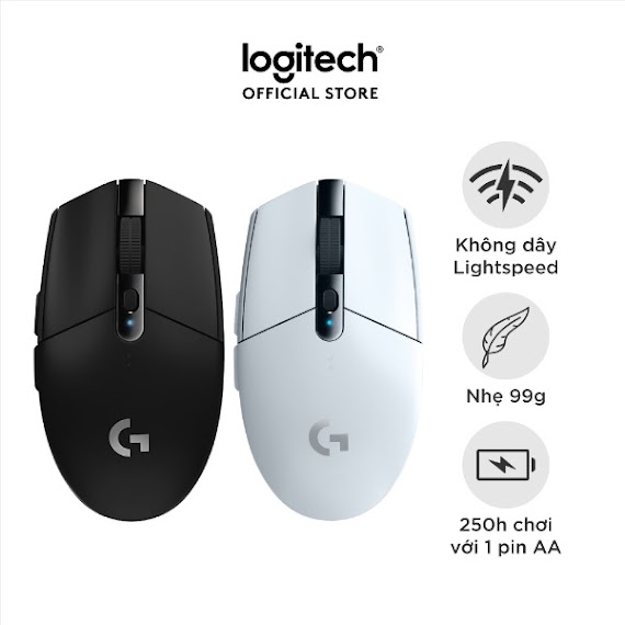 [Hỏa Tốc - Hcm] Chuột Máy Tính Không Dây Logitech G304 Hàng Loại 1 Lightspeed Gaming Chuột Vi Tính Chơi Game