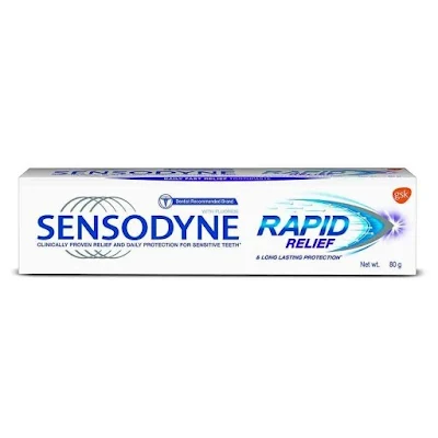 Sensodyne Tooth Paste Rapid Relief Box 80 Gm