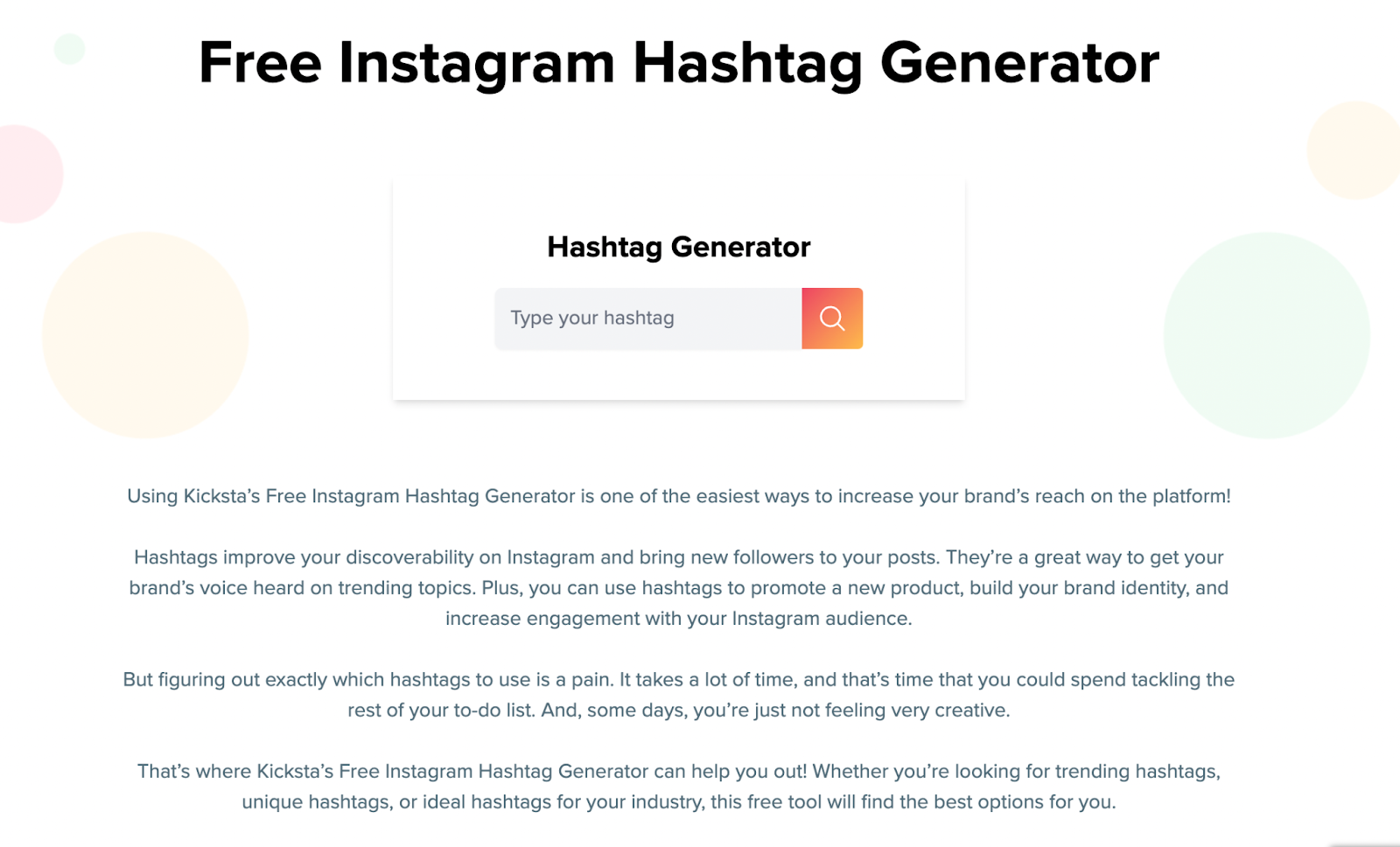 Hashtag Generator Tools for Social Media Marketers [2023]