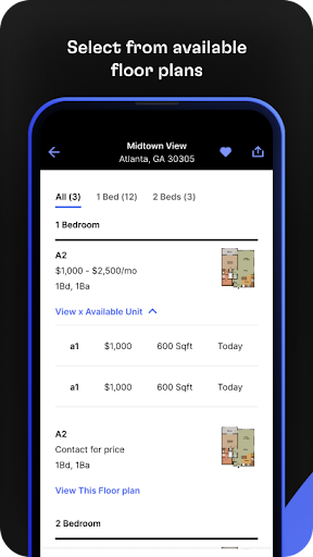 Screenshot Rent. Apartments & Homes