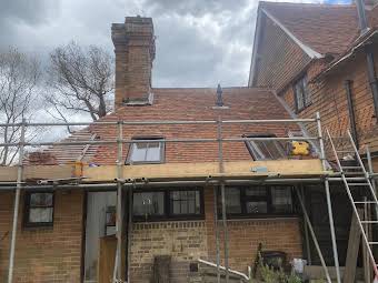 Re-roof on listed building  album cover