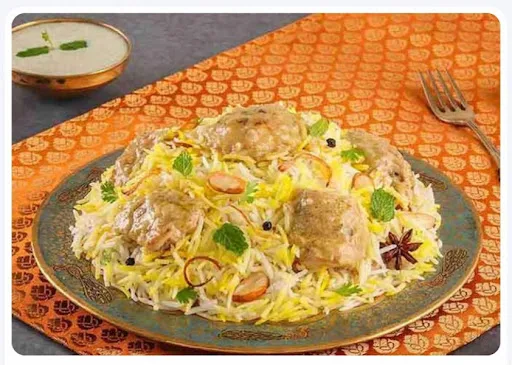 Malai Kofta Biryani (1kg) Serves 2-3