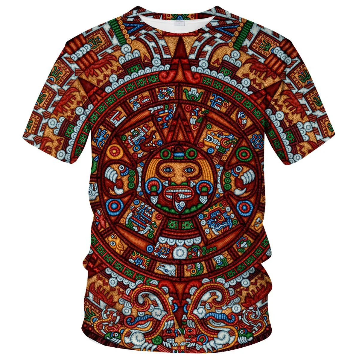 Title 7, Herren Kurzarmshirt mit realistischen mexikanis...
