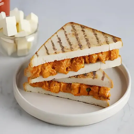 Paneer Tikka Grilled Sandwich