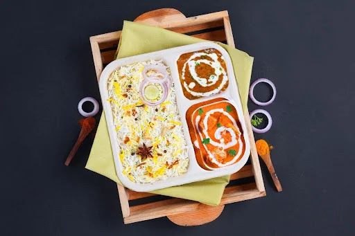 Paneer Lababdar & Dal Rice Lunchbox