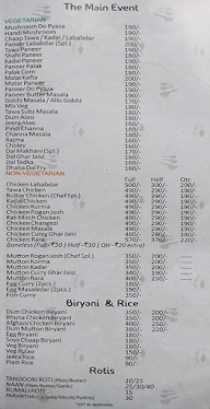 Grill Kitchen menu 1