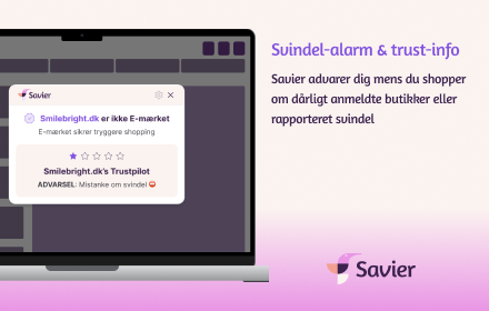 Savier: Rabatkoder & pristjek til Chrome small promo image