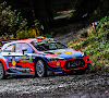 Thierry Neuville voorlopig op de tweede plaats in Wales Rally GB