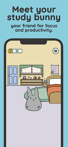 Screenshot Study Bunny: Focus Timer