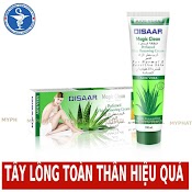 Kem Tẩy Lông Disaar Magic Clean Tinh Chất Nha Đam , Nghệ , Ốc Sên - Tẩy Lông Toàn Thân Tuyb 100G