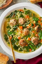 Italian Wedding Soup was pinched from <a href="http://www.cookingclassy.com/italian-wedding-soup/" target="_blank">www.cookingclassy.com.</a>