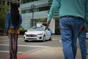 An autonomous Ford Fusion Hybrid