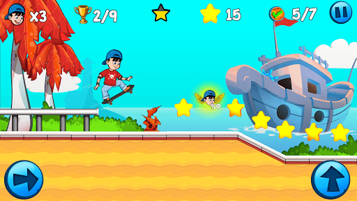 Skater Kid APK MOD – Monnaie Illimitées (Astuce) screenshots hack proof 2