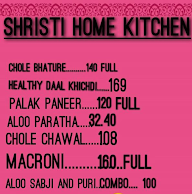 Shristi Home Kitchen menu 1